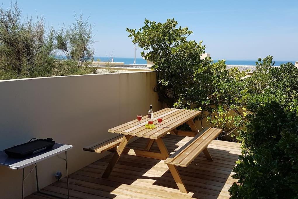 Appartement Magnifique Studio Grande Terrasse 50 M De La Plage à Lacanau Extérieur photo